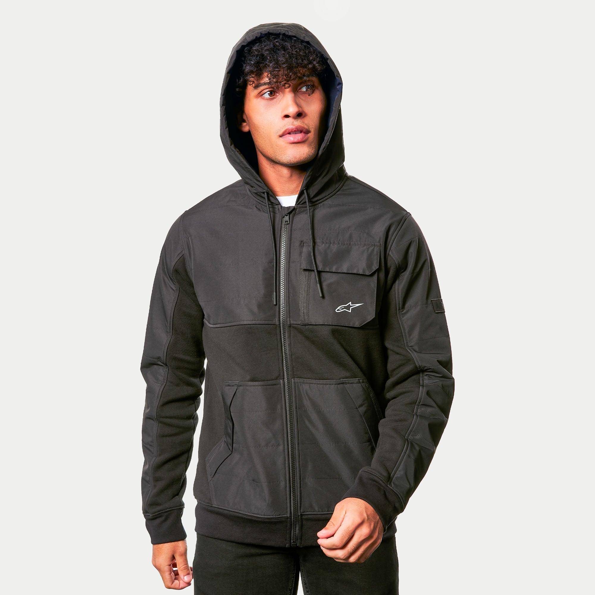 ジャケット・アウター MatinKim SLEEVE STRING DETAIL HOODY ZIP MUSINSA公式 | MATIN KIM SLEEVE STRING DETAIL HOODY ZIP UP IN GREY