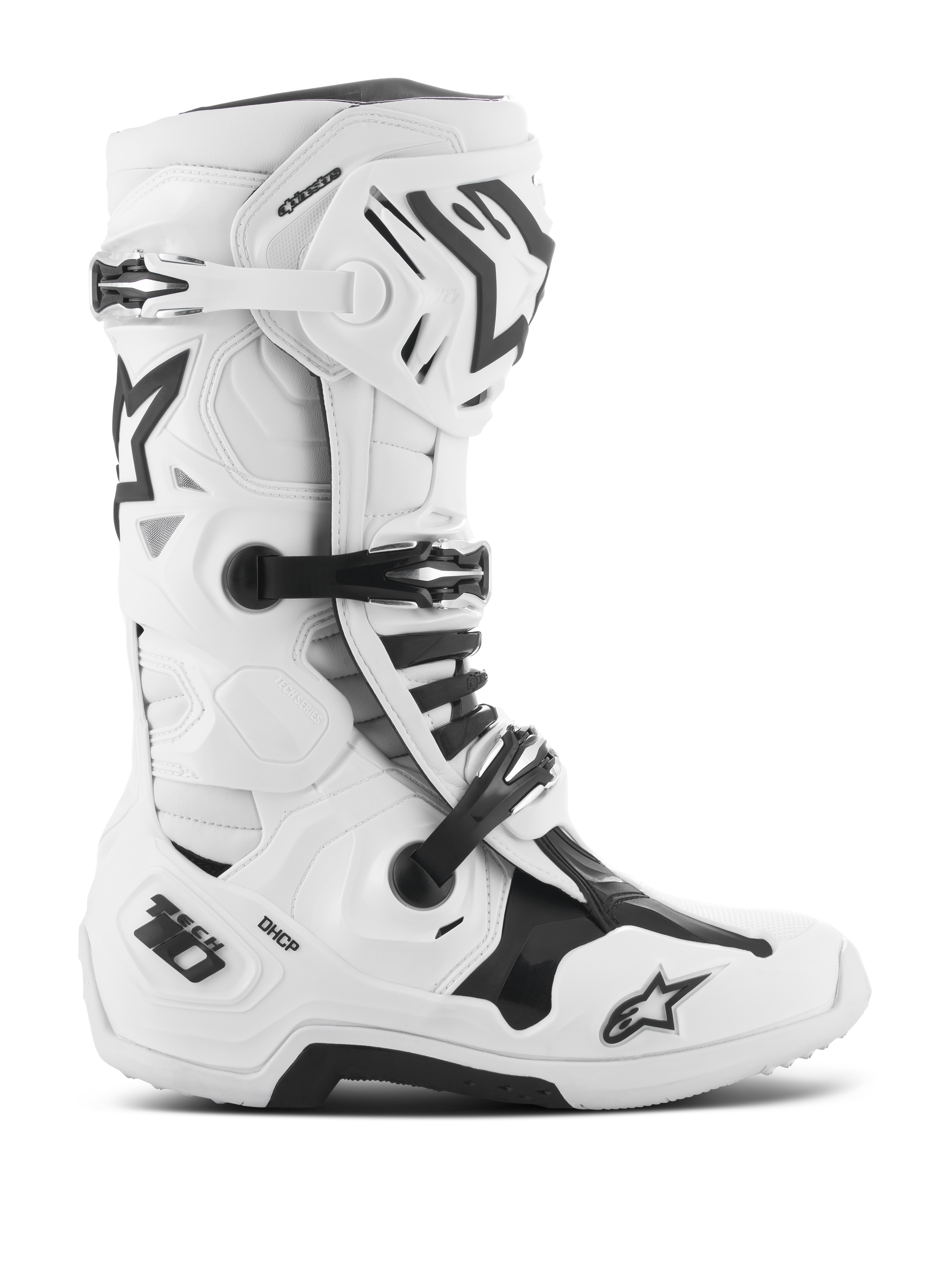 Tech 10 Boots - WHITE MOTOCROSS Boots