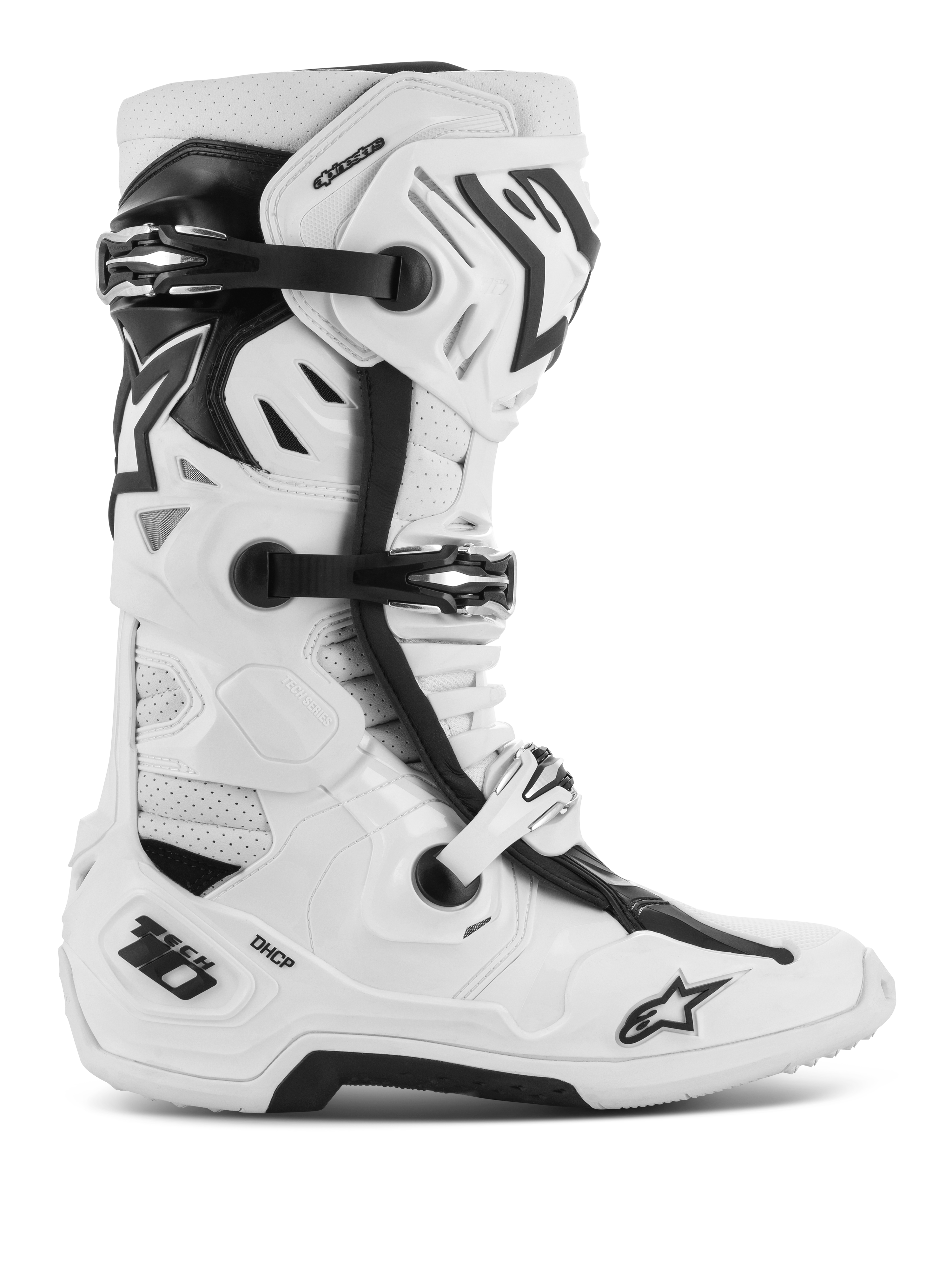 パート10 Tech 10 Supervented Boots - WHITE MOTOCROSS Boots