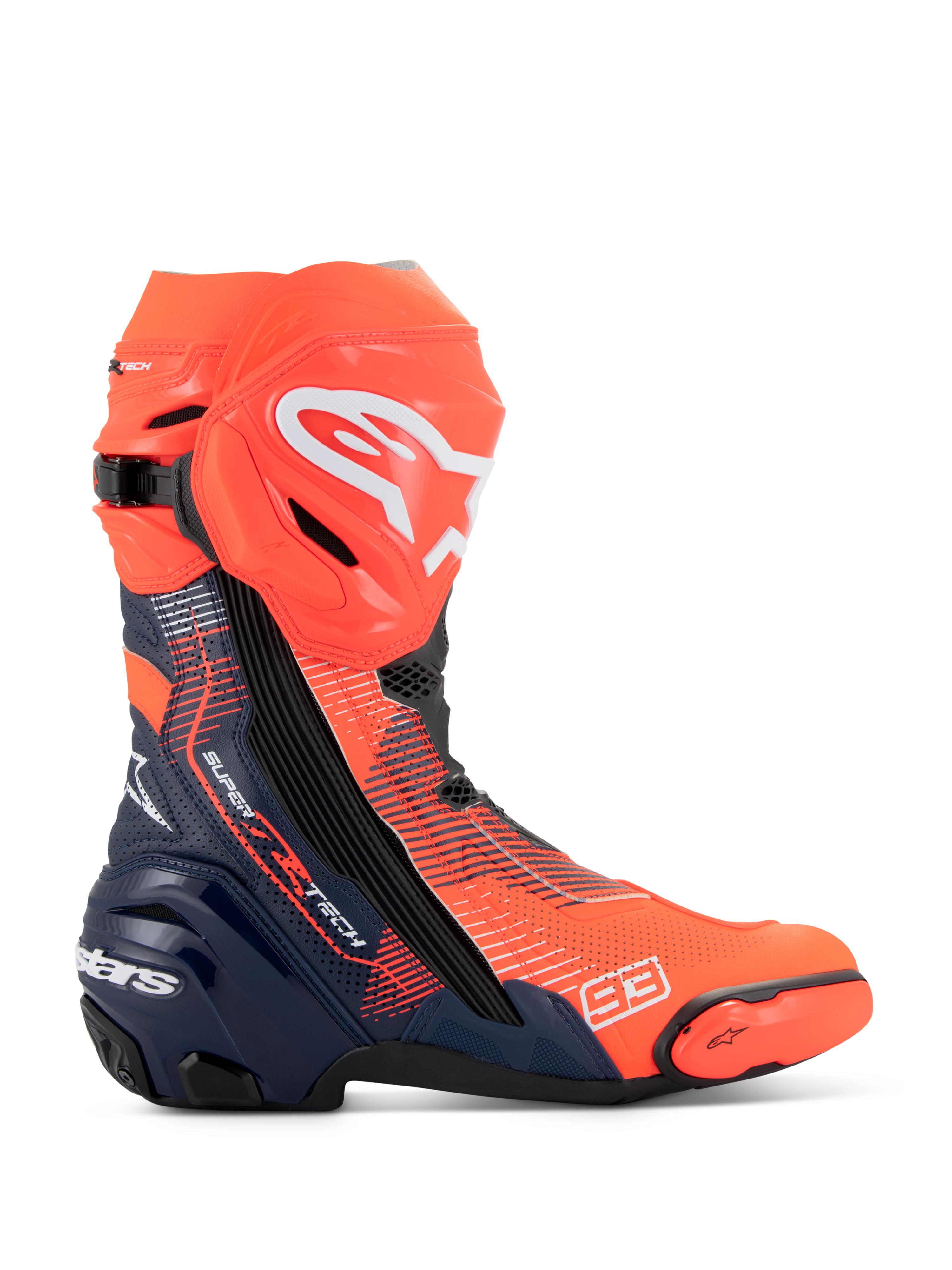 Supertech R Vented MM93 Replica Boots - Red RACING/SPORT Boots Supertech R Vented MM93 Replica Boots - Red RACING/SPORT Boots