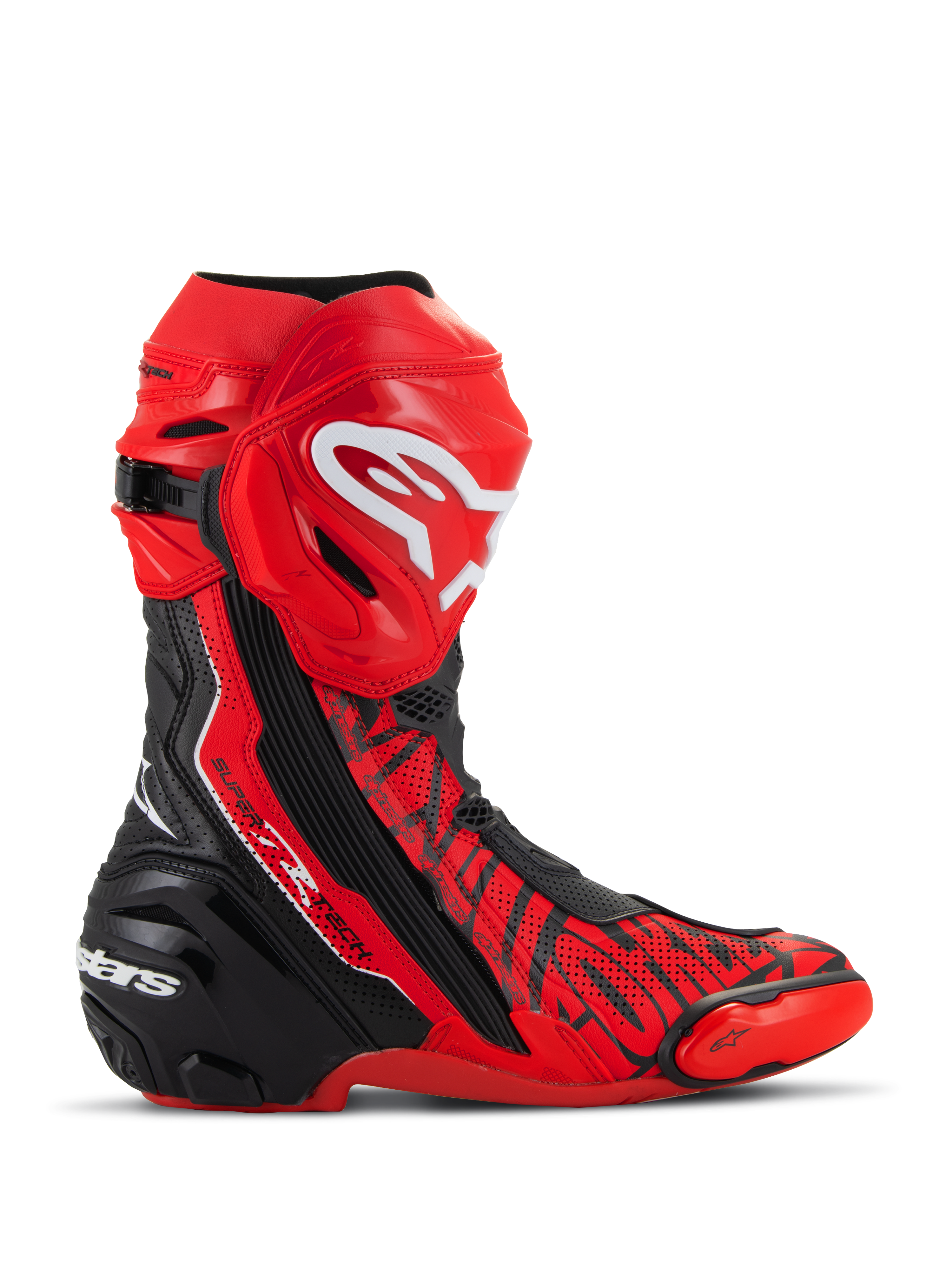 Supertech R LE Pecco Bagnaia Vented - Motorcycle Boots | Alpinestars®