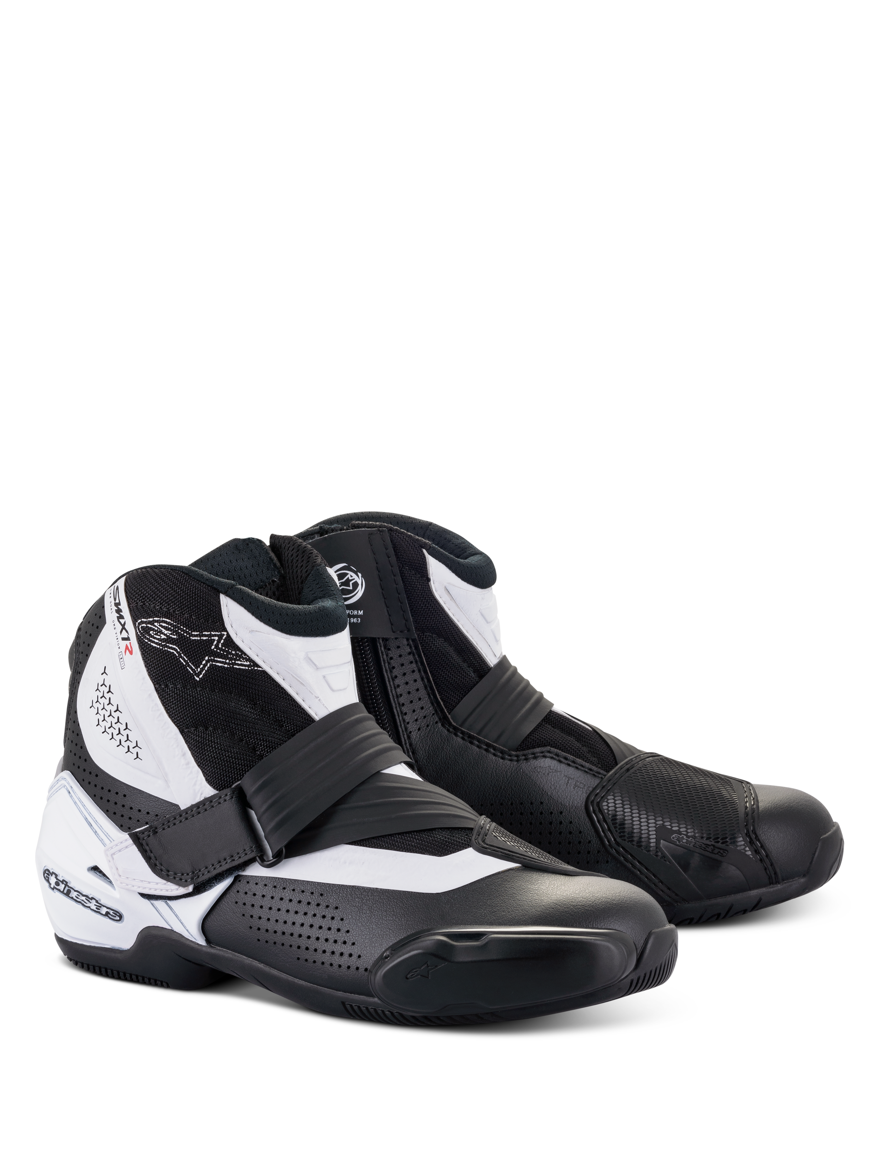 SMX-1 R V2 Vented Boots - BLACK RACING/SPORT Boots
