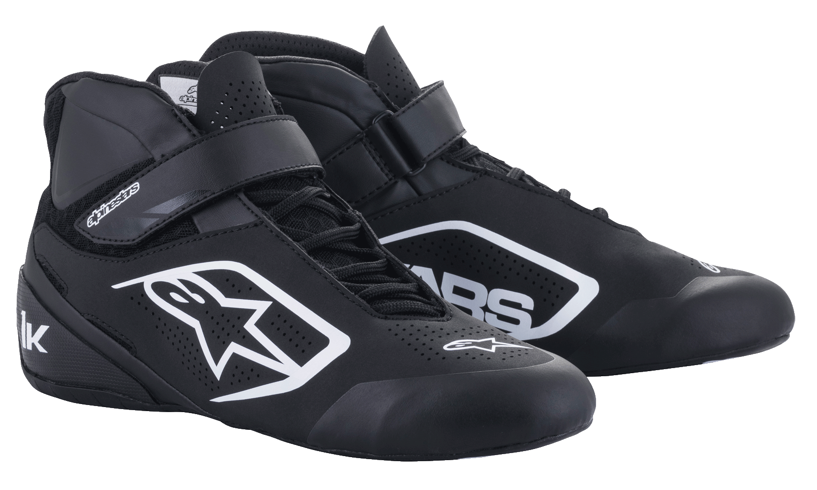 Tech-1 K V2 Shoes - BLACK KARTING Footwear