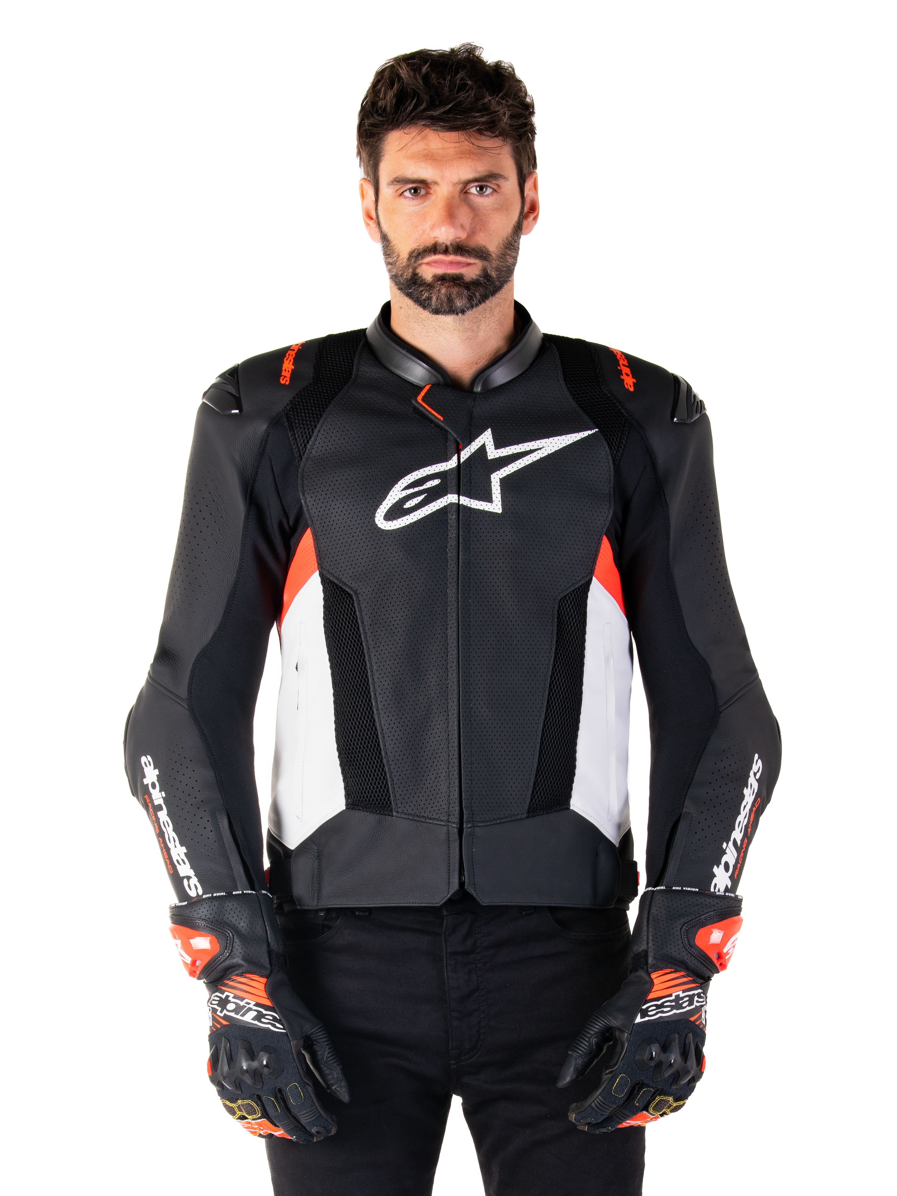 Missile V3 Airflow Leather Jacket | Alpinestars®
