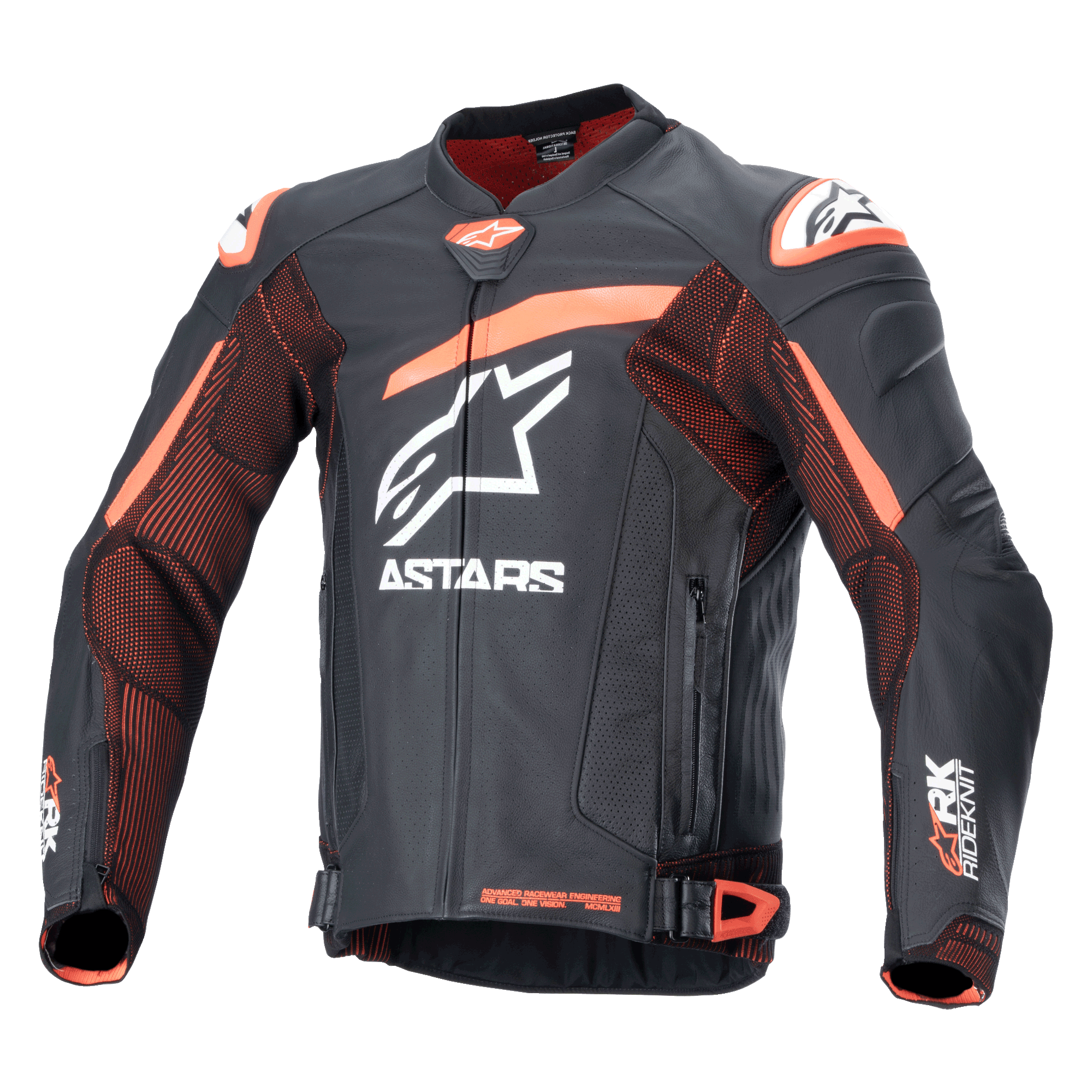 GP Plus R V4 Rideknit Leather Jacket - Motorcycle Jacket