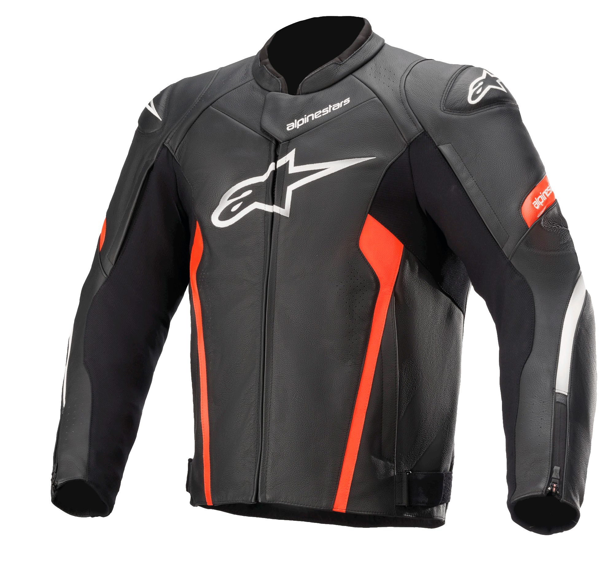 Faster V2 Leather Jacket - Motorcycle Jacket | Alpinestars®