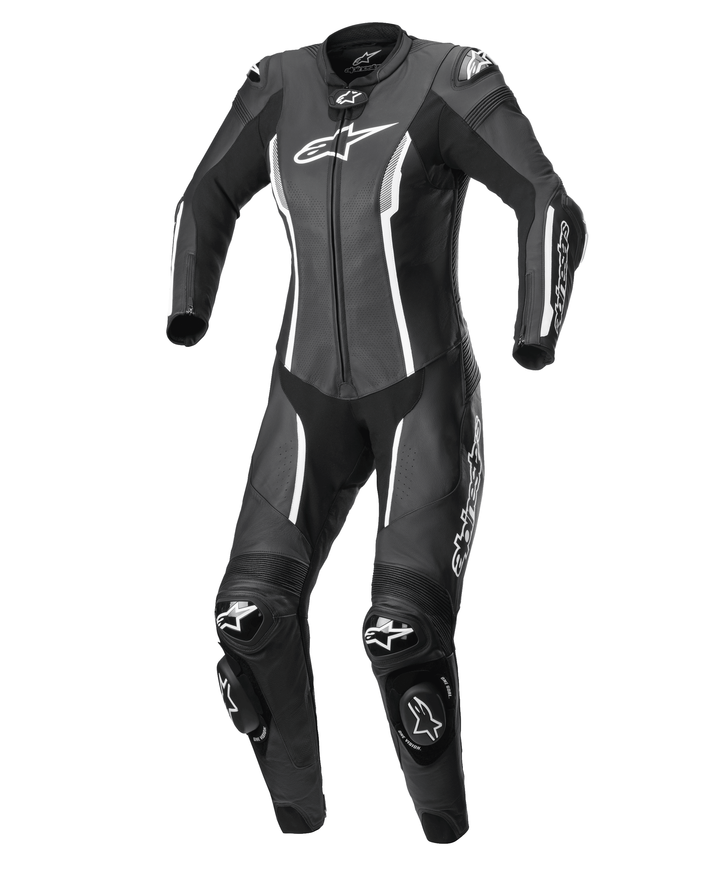 アルパインスターズ STELLA MISSILE v2 LEATHER SUIT Women Stella Missile V2 1-Piece Suit - BLACK RACING/SPORT Suits