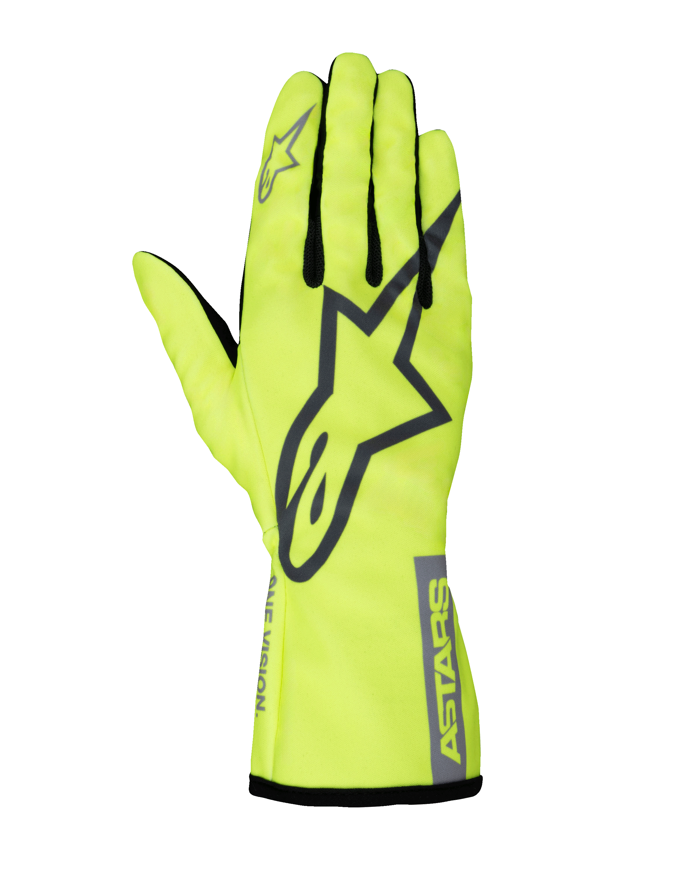 Tech-1 K Race V2 Pure Gloves - YELLOW KARTING Gloves