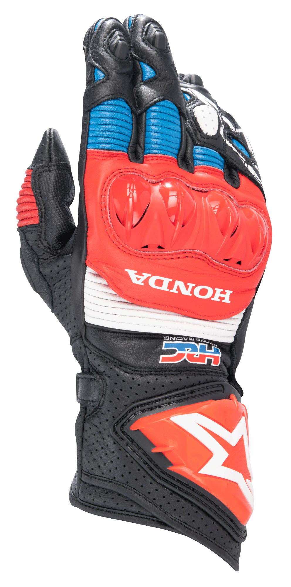 Honda GP Pro R3 Gloves - BLACK RACING/SPORT Gloves