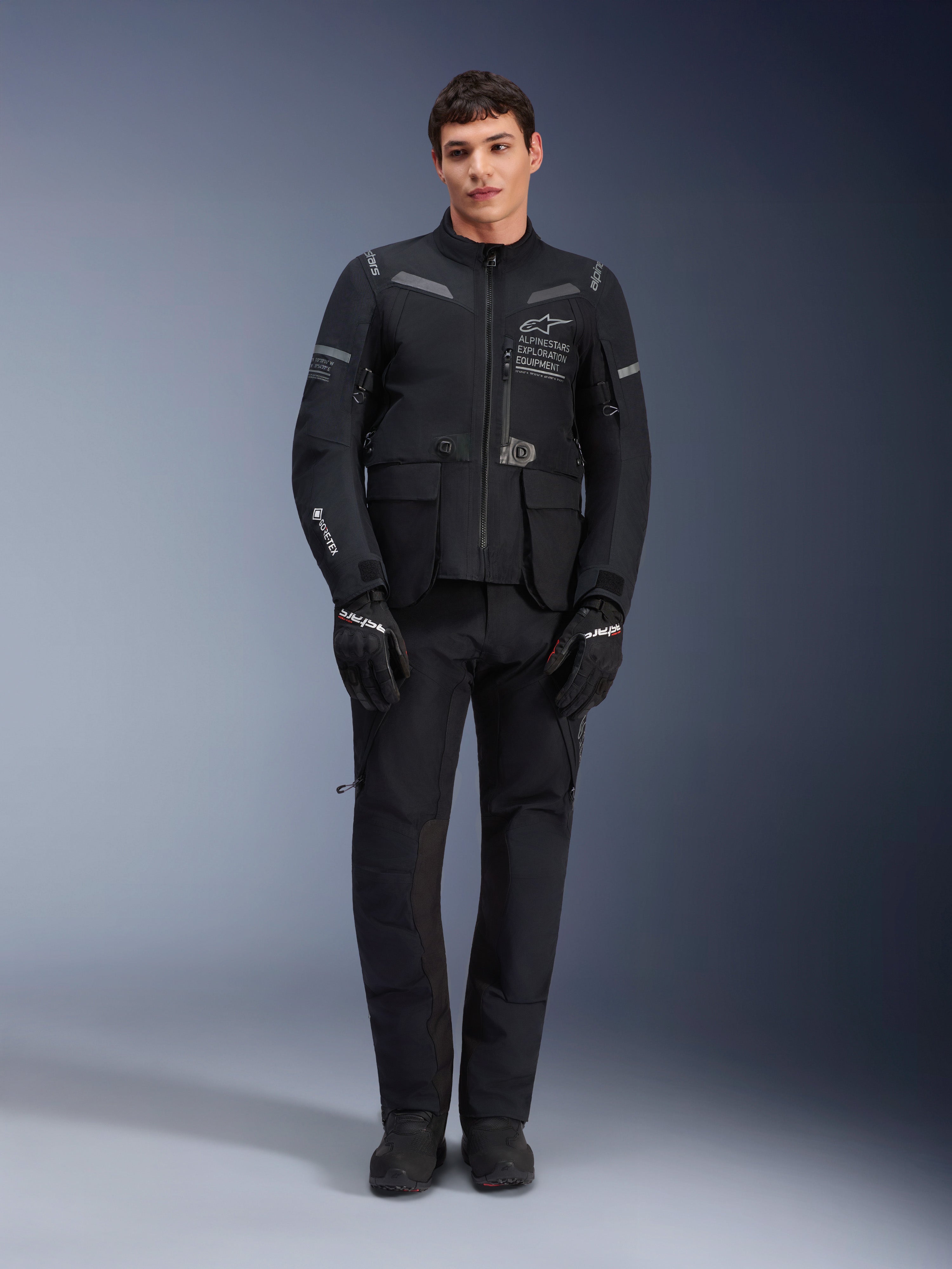ST-7 2L Gore-Tex Pants - BLACK ADVENTURE Textile Pants