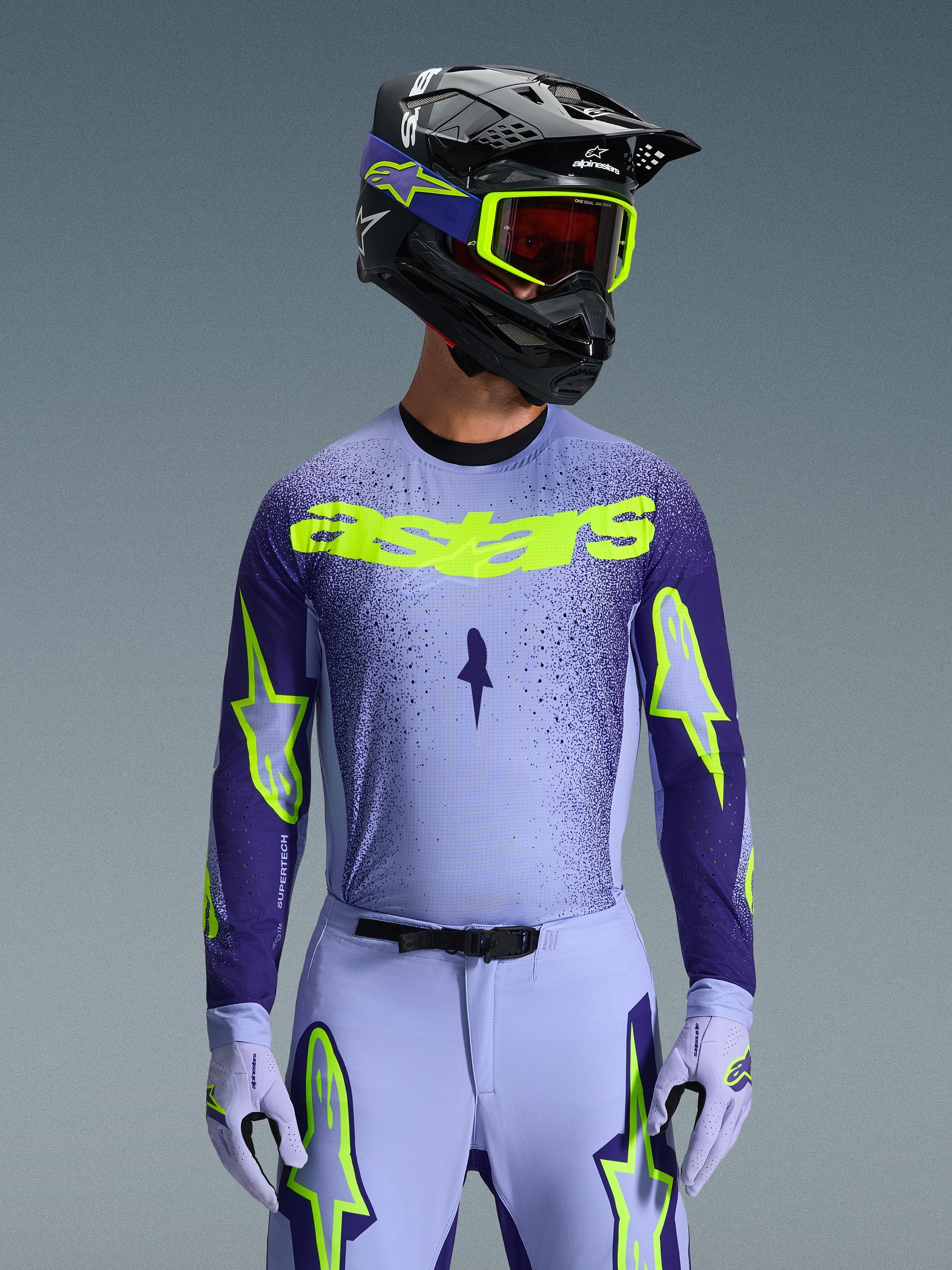 2026 Supertech Scenz Jersey - Purple MOTOCROSS Jerseys