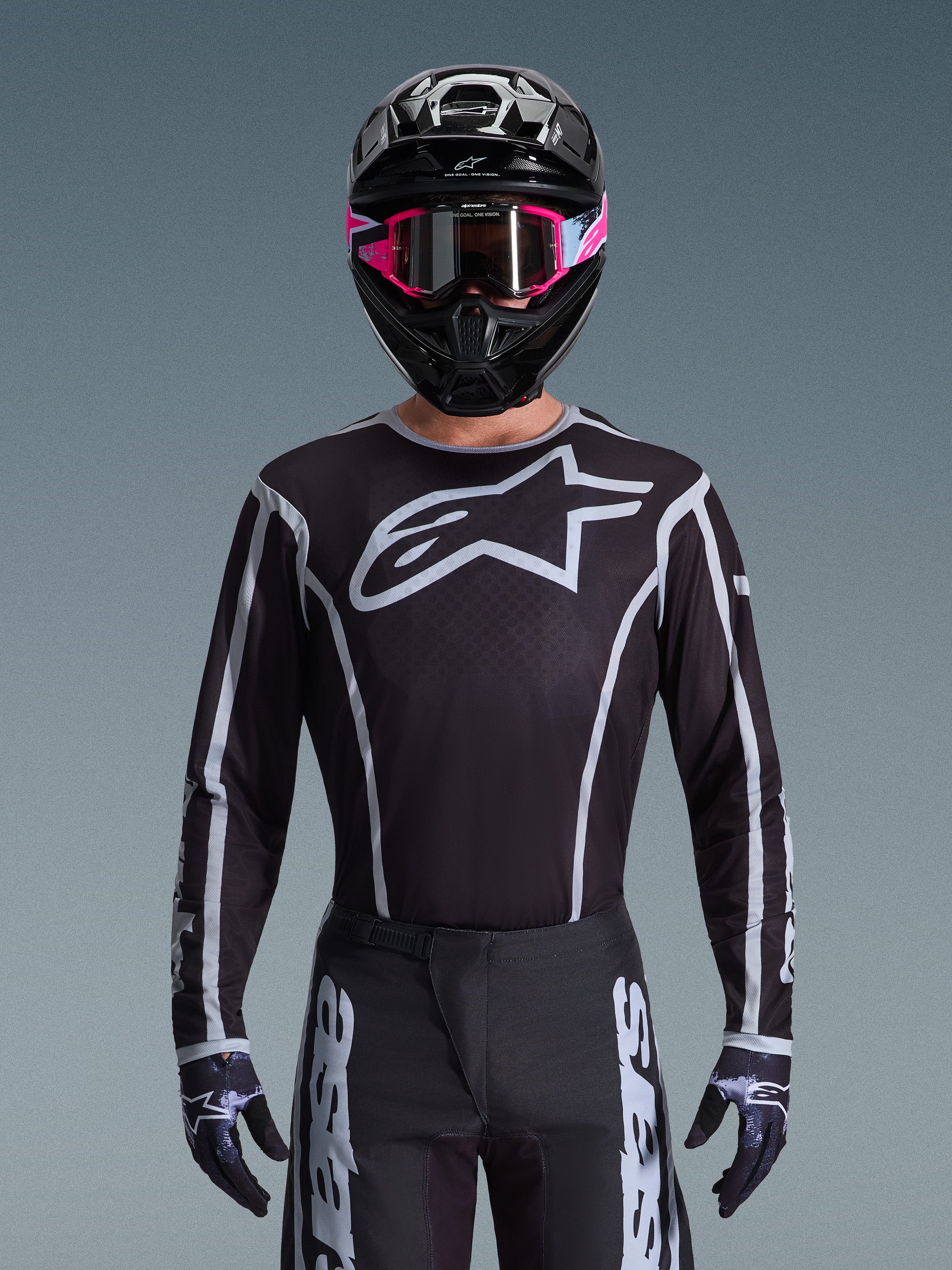 2026 Fluid Apex Jersey - Black MOTOCROSS Jerseys
