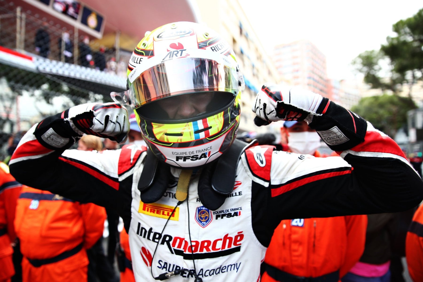 ALPINESTARS PODIUM LOCK-OUT AS THEO POURCHAIRE MAKES HISTORY IN F2 FEATURE RACE AT MONTE CARLO