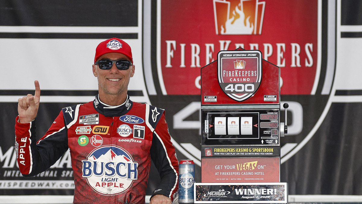 KEVIN HARVICK TAKES CRUCIAL NASCAR CUP WIN IN FIRE KEEPERS CASINO 400 AT MICHIGAN INTERNATIONAL SPEEDWAY