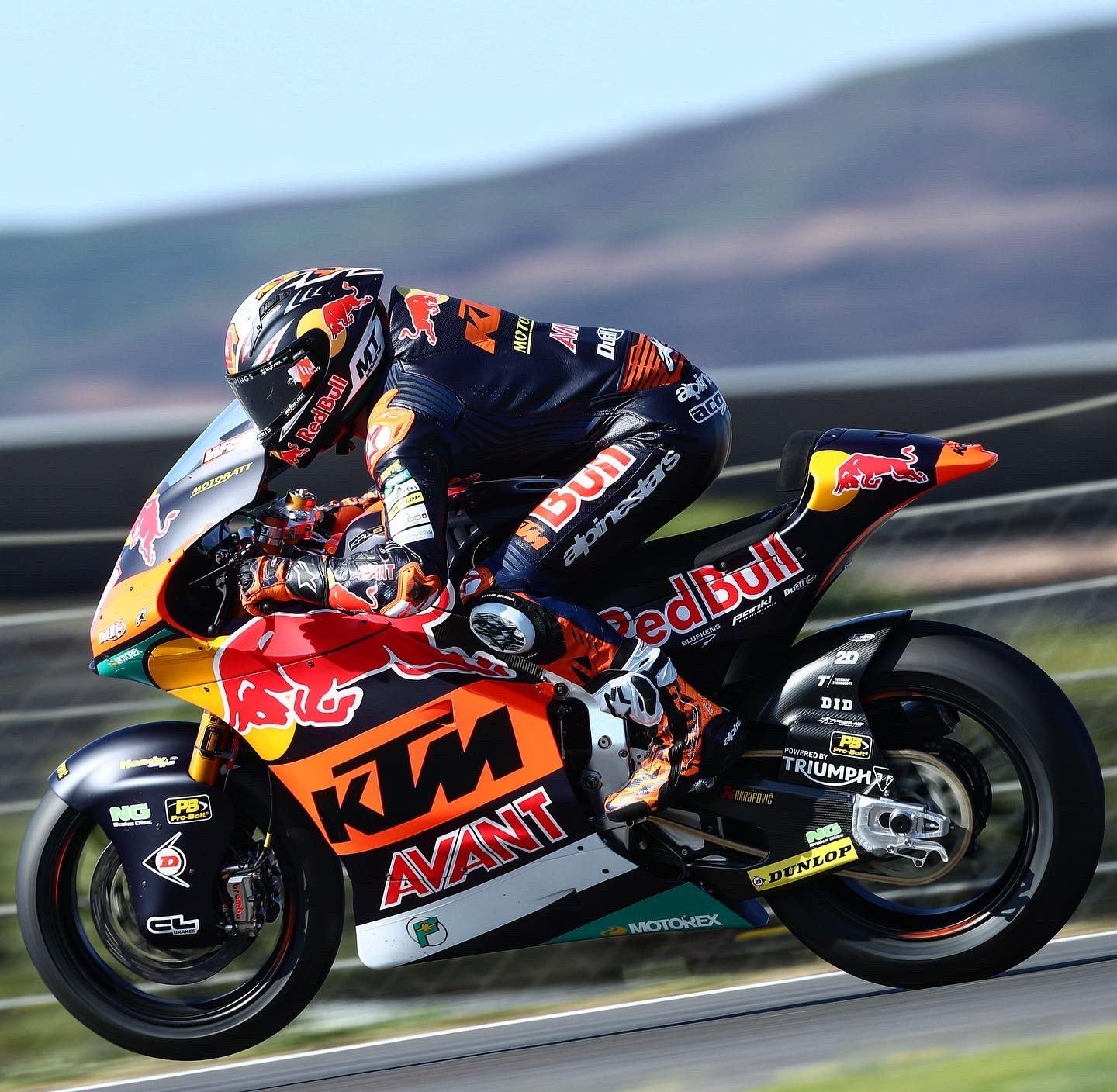 PEDRO ACOSTA IS THE PICK OF THE ALPINESTARS RIDERS AT MOTO2 TEST AT PORTIMAO, PORTUGAL