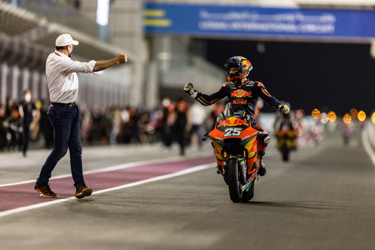 MOTO2 ROOKIE RAUL FERNANDEZ POWERS TO STRONG PODIUM FINISH UNDER THE FLOODLIGHTS IN QATAR