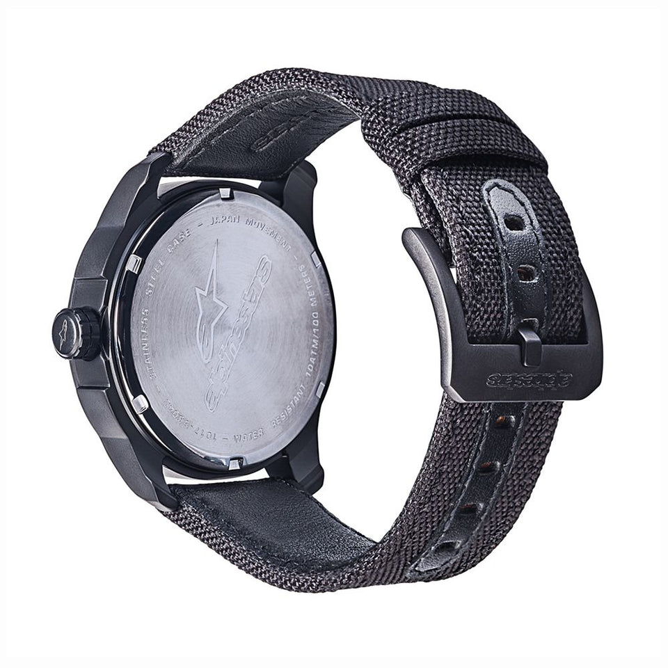 Tech Watch 3H Black-Black/Green
