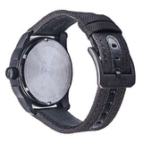 Tech Watch 3H Matt Black Leather-Black Matte/Black