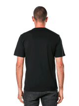 Alpinestars Cali 2.0 CSF Tee, Short Sleeve T-Shirt, Black, Rear view, Casual Motorsport Streetwear
