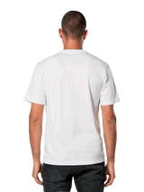 Alpinestars Galun CSF Tee, Short Sleeve T-Shirt, White, plain back view, casual sportswear streetwear