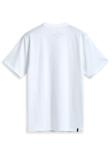Alpinestars Geografica Csf Tee, Short Sleeve T-Shirt, White, Back view, clean design with small black woven label on hem, casual motorsport streetwear