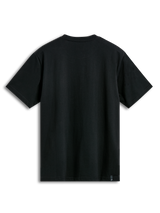Alpinestars Dot Carbon Csf T-Shirt, black short sleeve sportswear tee, back view showing external labeling