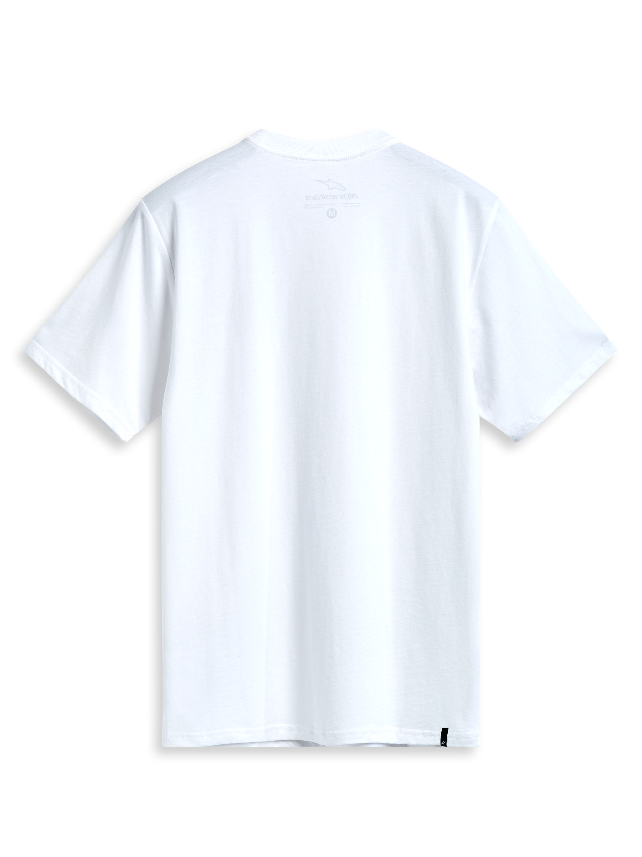 Alpinestars Prevail Csf T-Shirt, white short sleeve sportswear tee, back view showing plain design