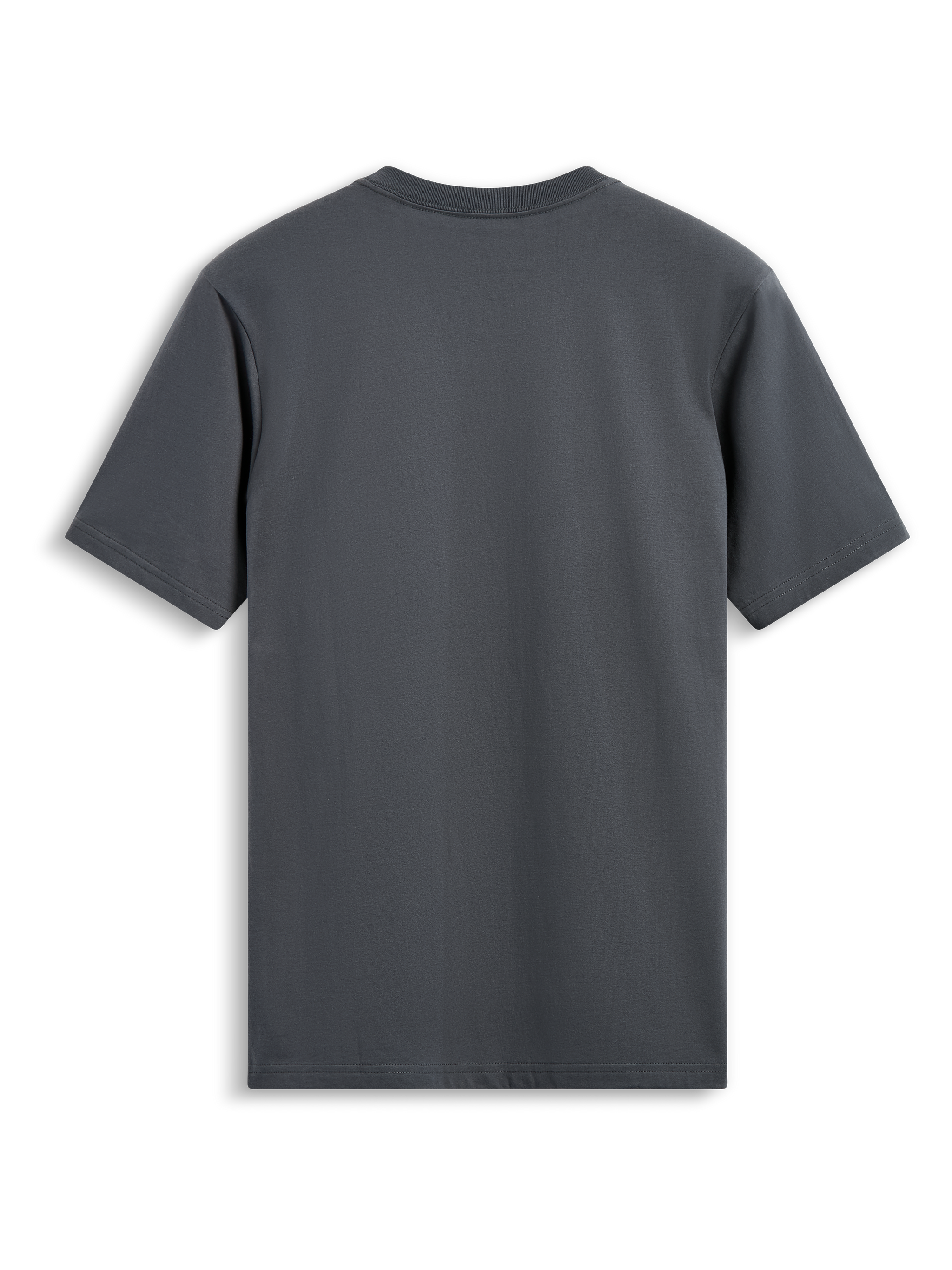 Alpinestars Shaded CSF Tee, Short Sleeve T-Shirt, Charcoal, Plain Back View, Casual Motorsport Streetwear