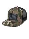 Flag Flat Trucker Hat