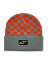 Checkered Cuff Beanie