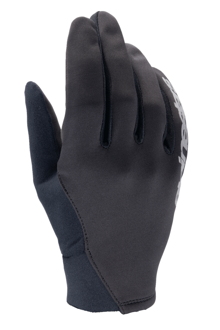 Alpinestars Stella A-Dura Thermal Gloves, Women's MTB Cycling Gloves, Black, wind-blocking and insulated design with a low-profile fit and neoprene cuff for cold weather riding