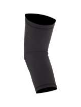 Alpinestars Youth Paragon Lite Knee Protector, Cycling Knee Protection, Black, breathable mesh sleeve with slip-on design, ergonomic shape for off-road riding