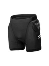 Alpinestars A-Motion Plasma Protection Boxers, Men's Mountain Bike Protection Shorts, Black Camo, CE Level 1 Hip Protectors, breathable mesh
