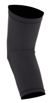 Alpinestars Paragon Lite Knee Protector, Black, lightweight and flexible cycling knee pad, breathable mesh sleeve with slip-on design, durable protective gear for MTB