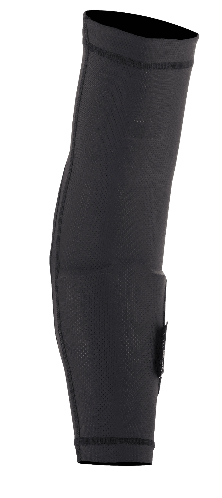 Alpinestars Paragon Lite Elbow Protector, Black, breathable stretch mesh sleeve, slip-on design with reinforced elbow padding, lightweight protection for mountain biking