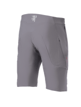 Alpinestars A-Aria Elite Shorts, Men's MTB Shorts in Dark Gray with zippered pockets and performance stretch fabric.