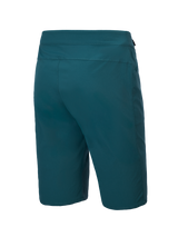 Alpinestars A-Dura Shorts, Mountain Bike Shorts, Dark Pine, back view featuring a clean design and durable 2-way stretch fabric, regular fit for MTB riding