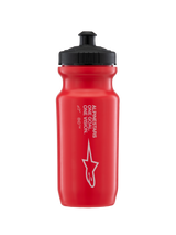 Alpinestars Ogov 20oz Water Bottle, Red and Black, BPA-free plastic with hands-free valve for MTB trail cycling.