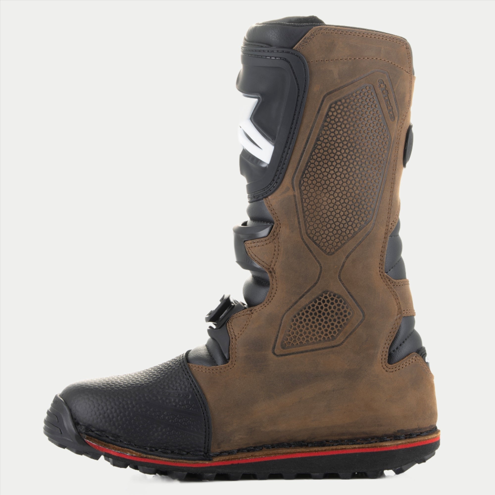Tech-T Boots - BROWN MOTOCROSS Boots