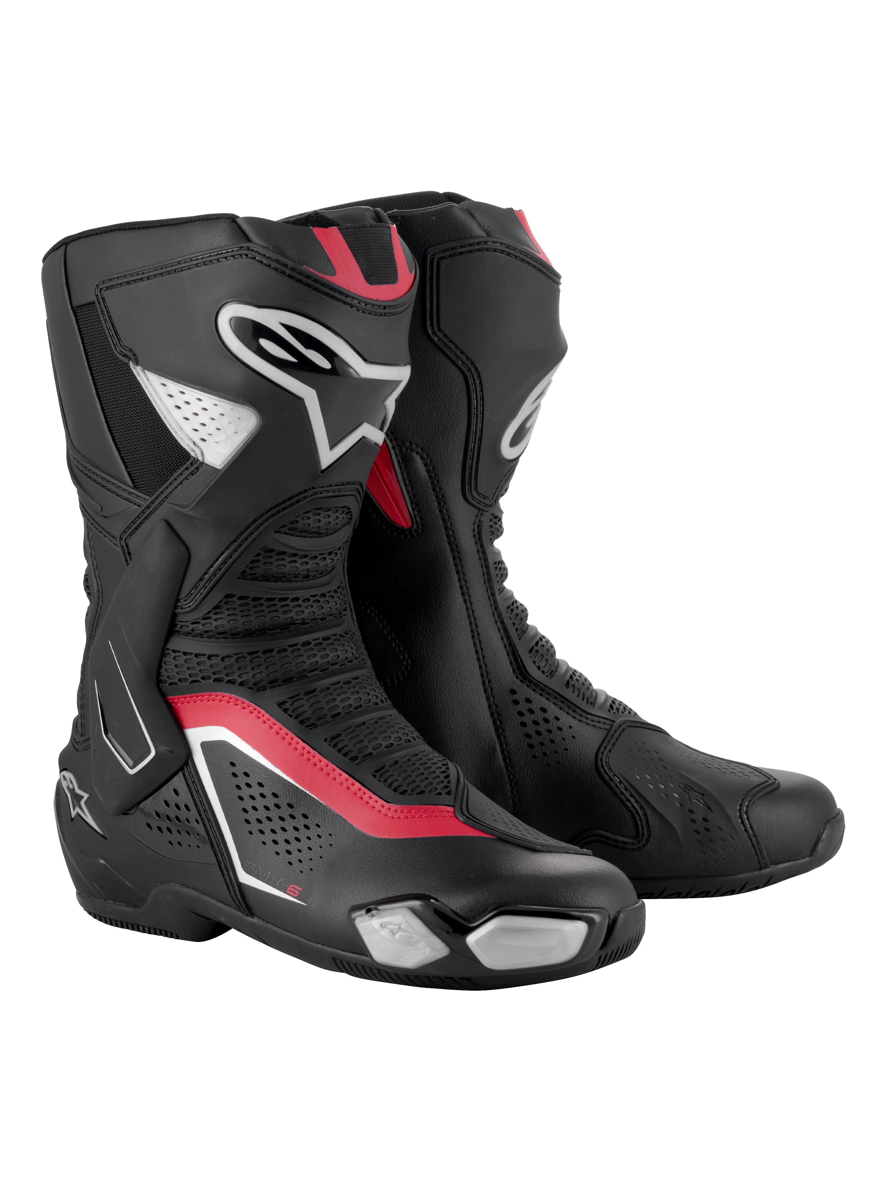 SMX-6 V3 Vented Boots - Black RACING/SPORT Boots