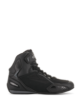 Alpinestars Women Stella Faster-3 Drystar Shoes, Black Motorcycle Riding Shoes, High-Top Design with Lace-Up and Velcro Strap, Waterproof Urban Riding Footwear, Padded Ankle Protection