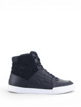 Alpinestars Stella Chrome Drystar Shoes, women's urban motorcycle shoes, black and white, waterproof leather, CE Certified.