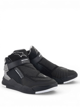 Alpinestars Speedflight Street Shoes, Men's Black and Gray urban motorcycle riding shoes, CE certified with breathable mesh.