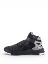 Alpinestars Speedflight Street Shoes in Black Gun Metal, technical urban motorcycle riding shoes with side zip and hook-and-loop strap.