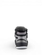 Alpinestars Speedflight Street Shoes, black and gun metal urban motorcycle riding shoes, rear view with ankle disks.