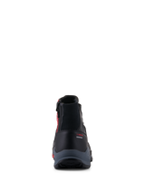 Alpinestars Speedforce XR Shoes, Black and Red motorcycle riding shoes with high-cut ankle support and urban contemporary style.