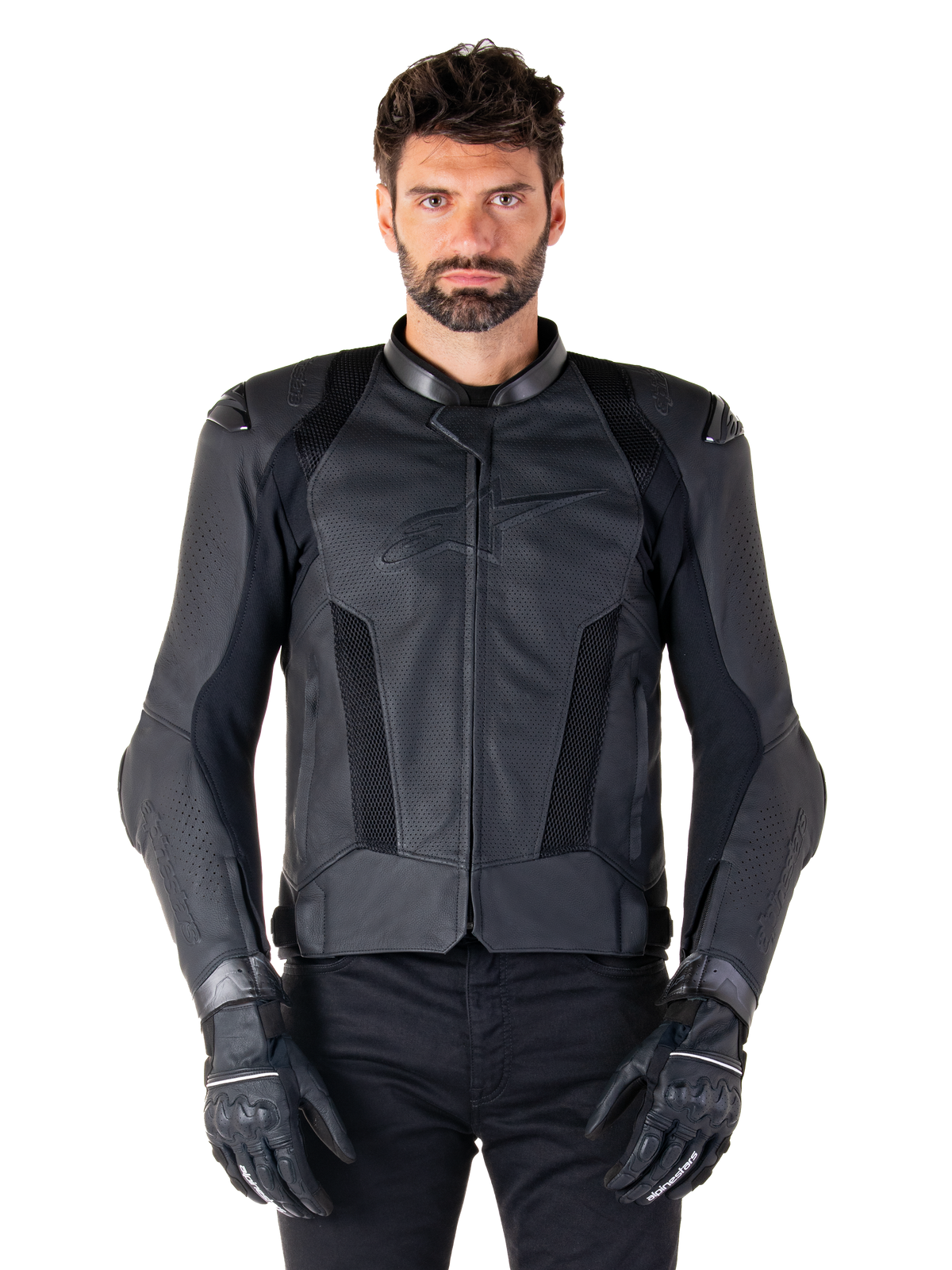 Missile V3 Airflow Leather - Motorcycle Jacket | Alpinestars® Missile V3 Airflow Leather - Motorcycle Jacket | Alpinestars®