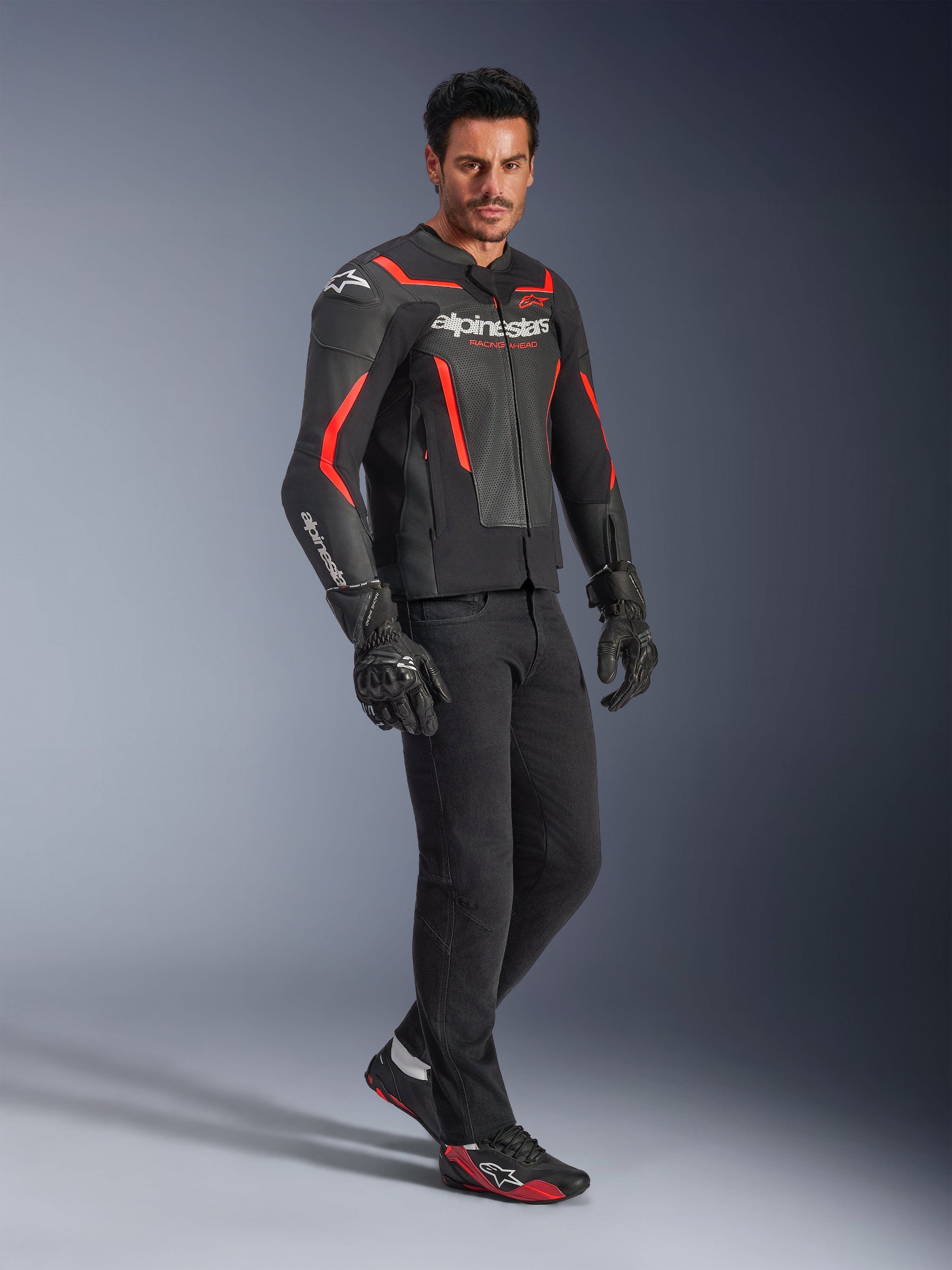 GP Force V2 Air Veste en cuir