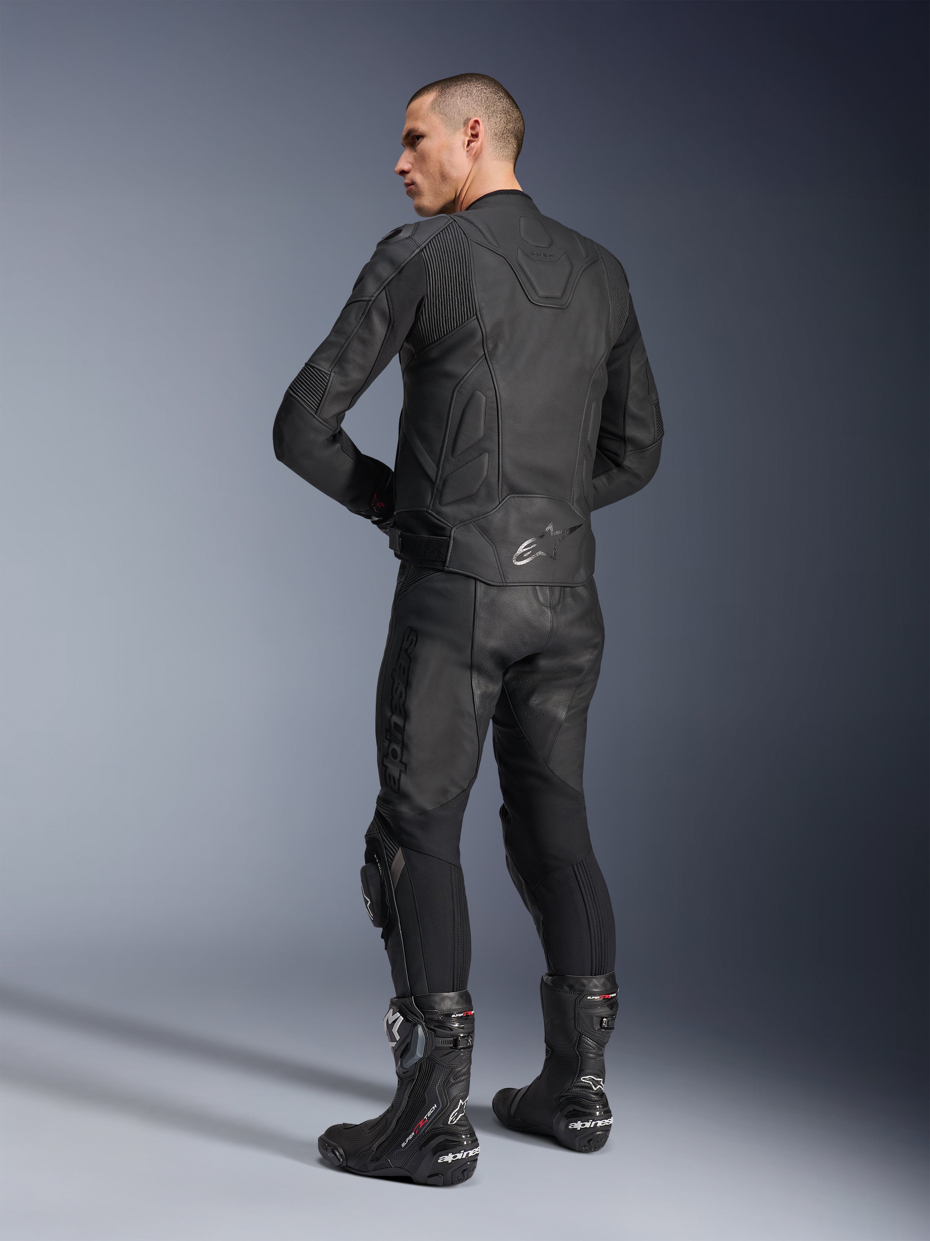 Dusk Leather Jacket - BLACK RACING/SPORT Jackets