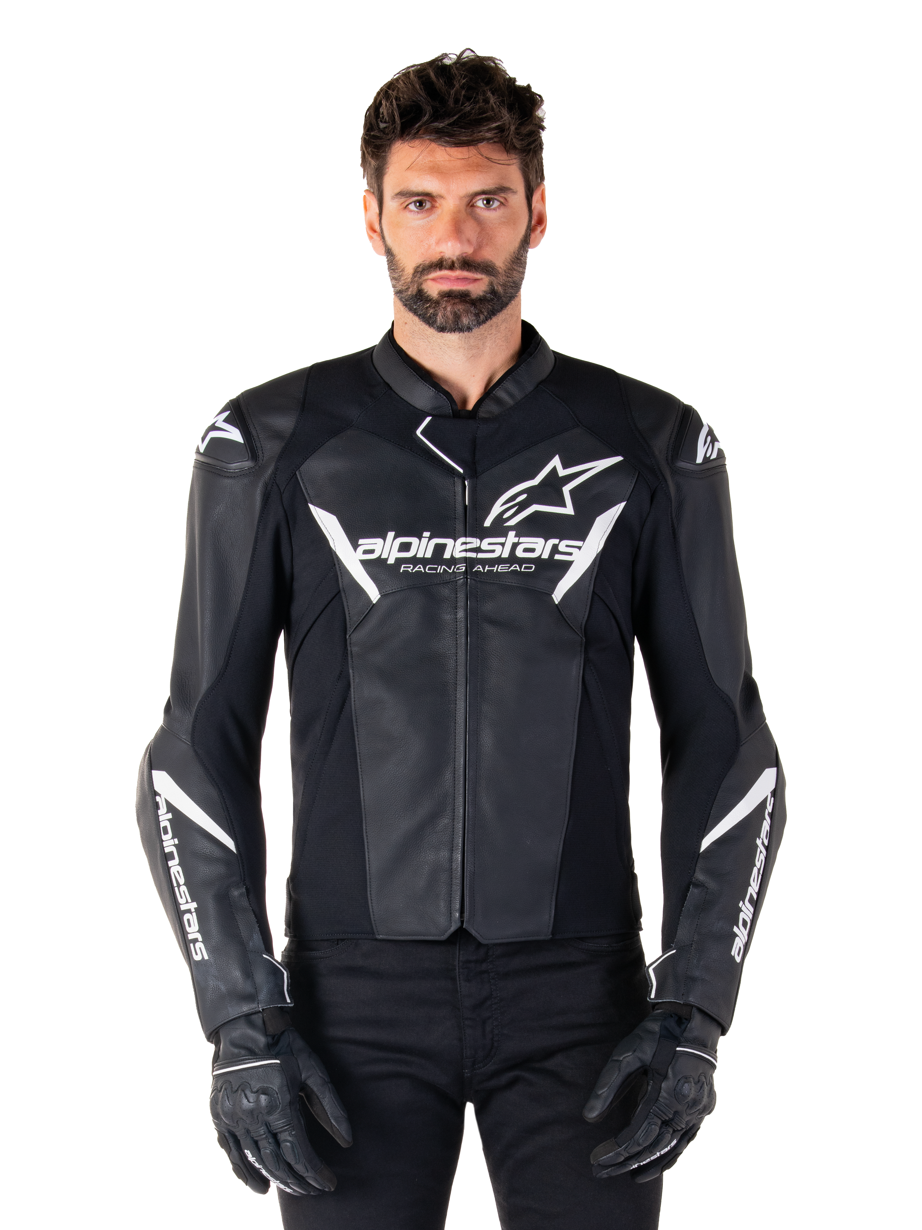 Alpinestars Brera Leather Alpine Leather Motorcycle Jacket